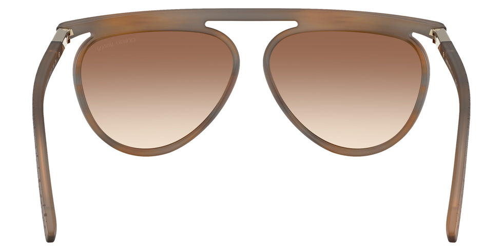 GIORGIO ARMANI AR8262 642913 58 - Matte Striped Brown #id:ar8262642913_s:102115