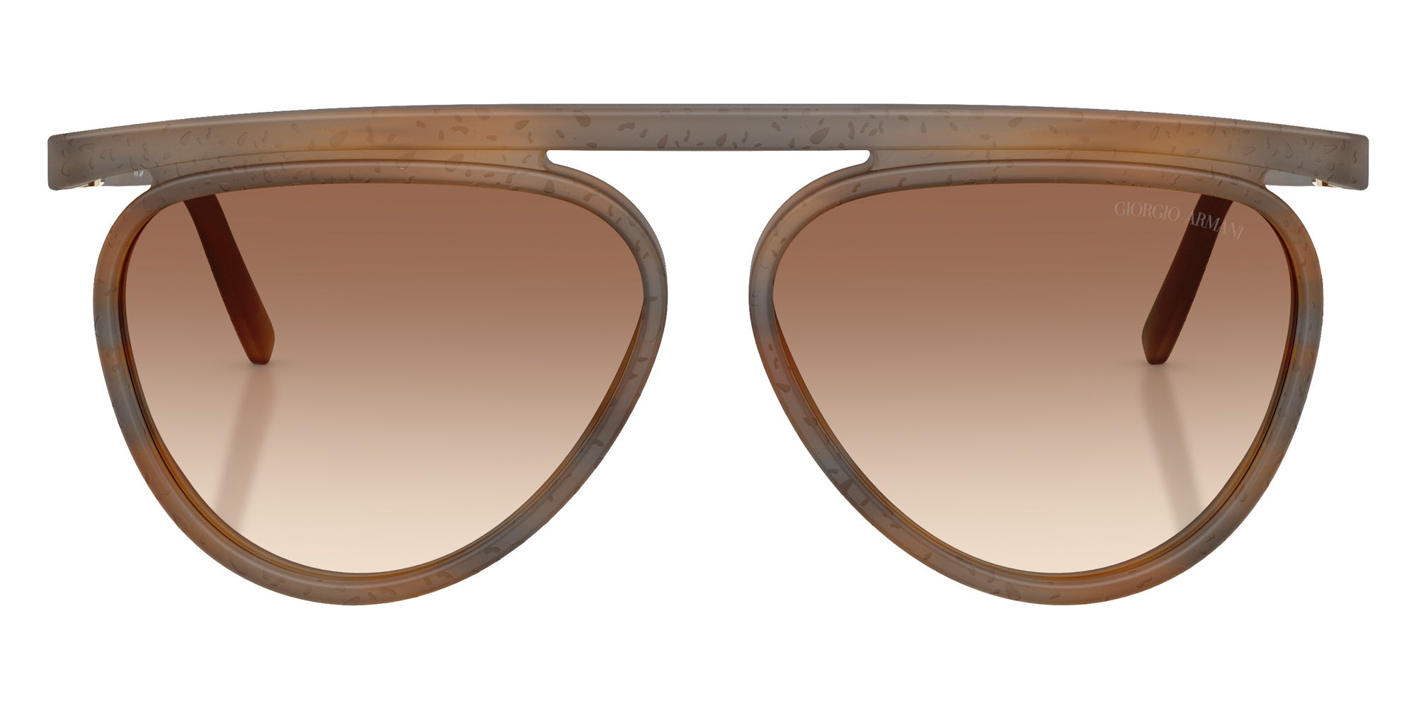 GIORGIO ARMANI AR8262 642913 58 - Matte Striped Brown #id:ar8262642913_s:102120