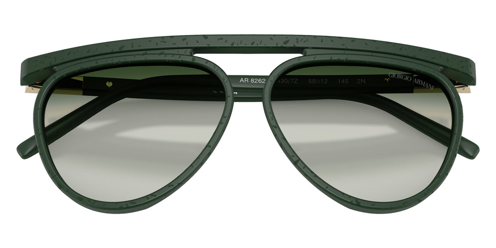 GIORGIO ARMANI AR8262 64307Z 58 - Solid Green #id:ar826264307z_s:104100