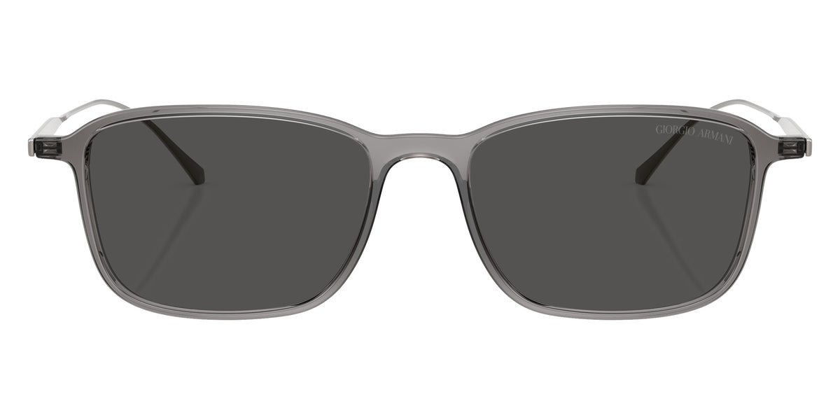 GIORGIO ARMANI AR8264U 648987 53 - Transparent Gray / Dark Gray #id:ar8264u648987_s:106100