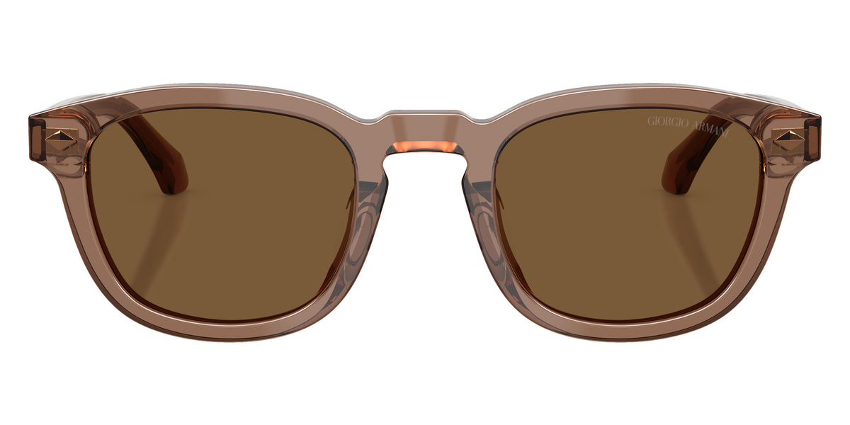 GIORGIO ARMANI AR8266U 646973 49 - Transparent Mink Brown / Brown #id:ar8266u646973_s:100100
