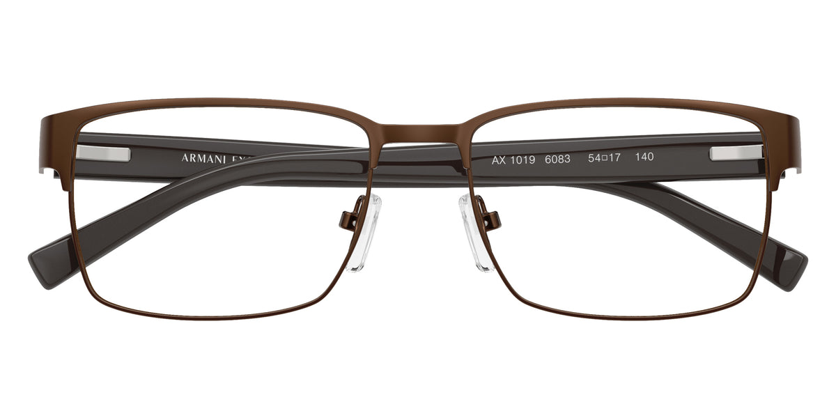 ARMANI EXCHANGE AX1019 6083 54 - Matte Brown #id:ax10196083_s:100120
