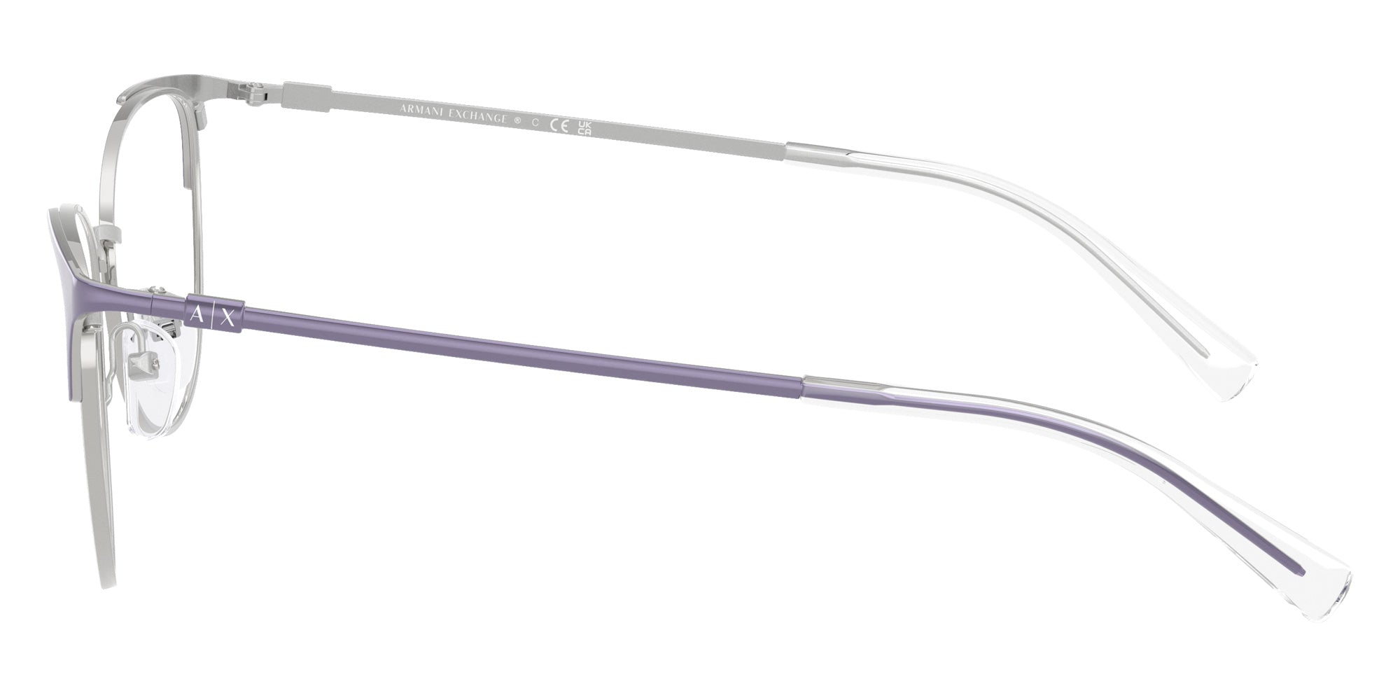 ARMANI EXCHANGE AX1034 6128 52 - Shiny Metallic Violet #id:ax10346128_s:100110