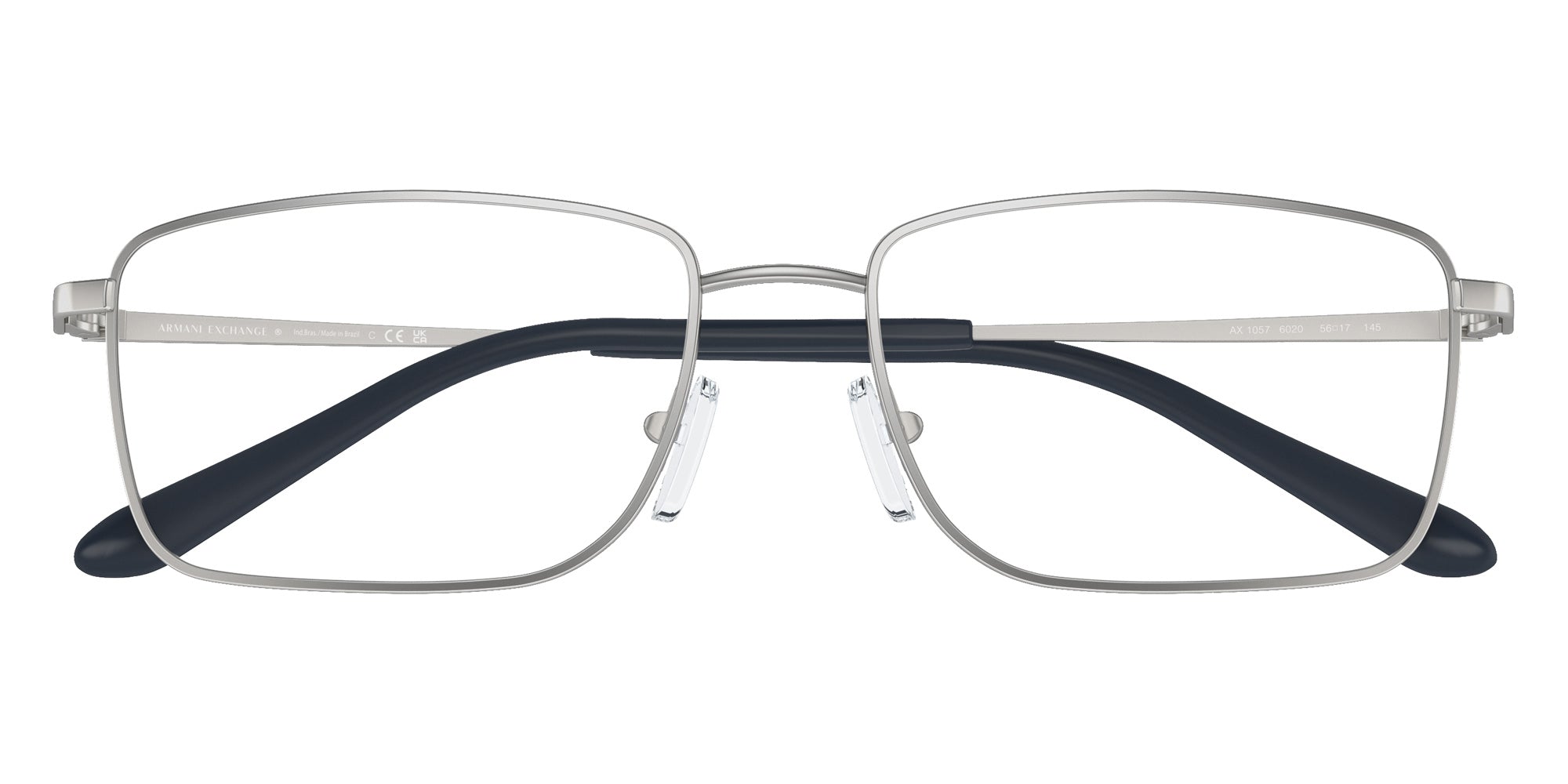 ARMANI EXCHANGE AX1057 6020 56 - Matte Silver #id:ax10576020_s:100120