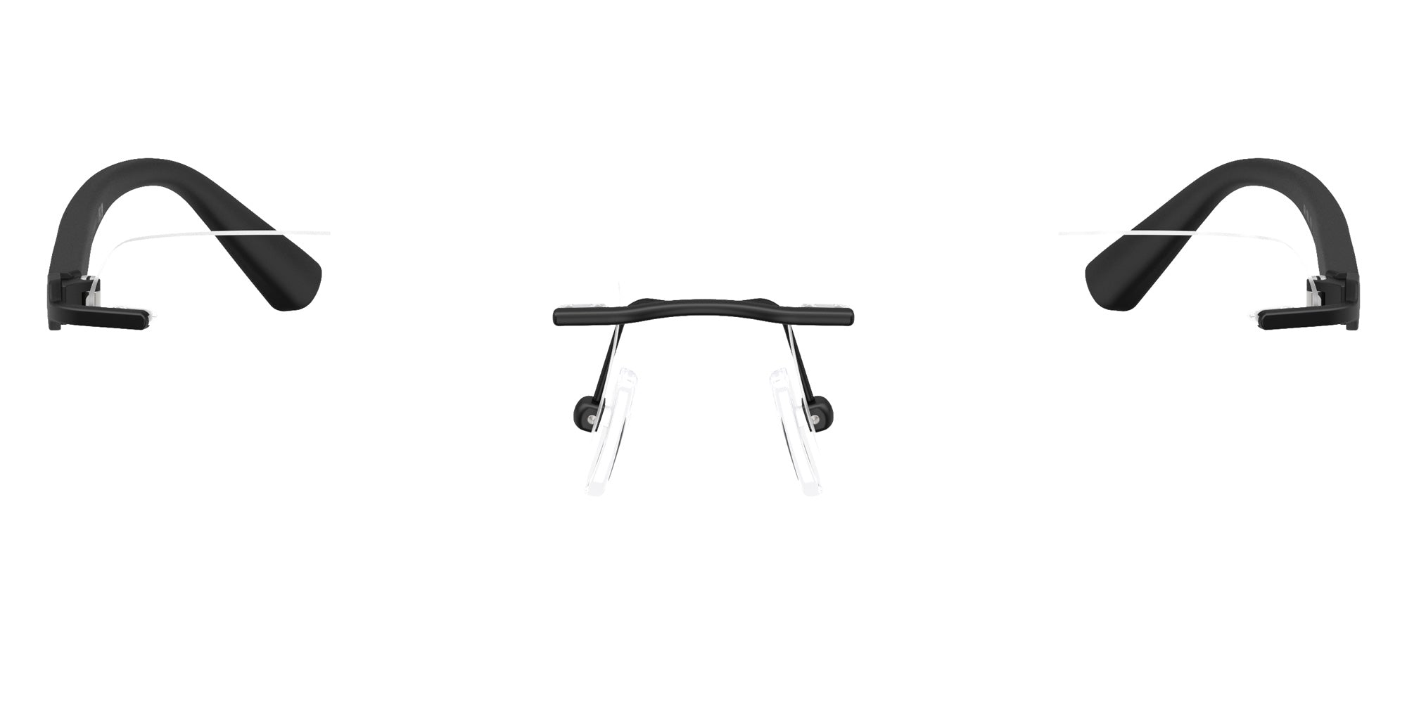 ARMANI EXCHANGE AX1064 6001 56 - Matte Black #id:ax10646001_s:100120