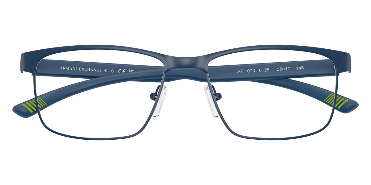 ARMANI EXCHANGE AX1070 6125 58 - Matte Dark Blue #id:ax10706125_s:106120