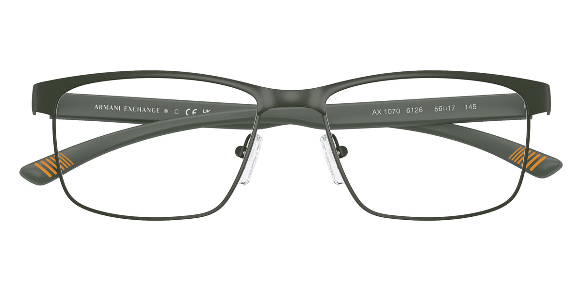 ARMANI EXCHANGE AX1070 6126 58 - Matte Dark Green #id:ax10706126_s:108120