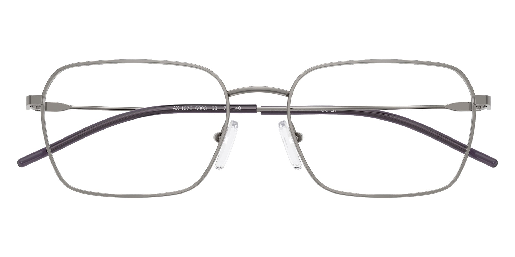 ARMANI EXCHANGE AX1072 6003 53 - Shiny Gunmetal #id:ax10726003_s:100120