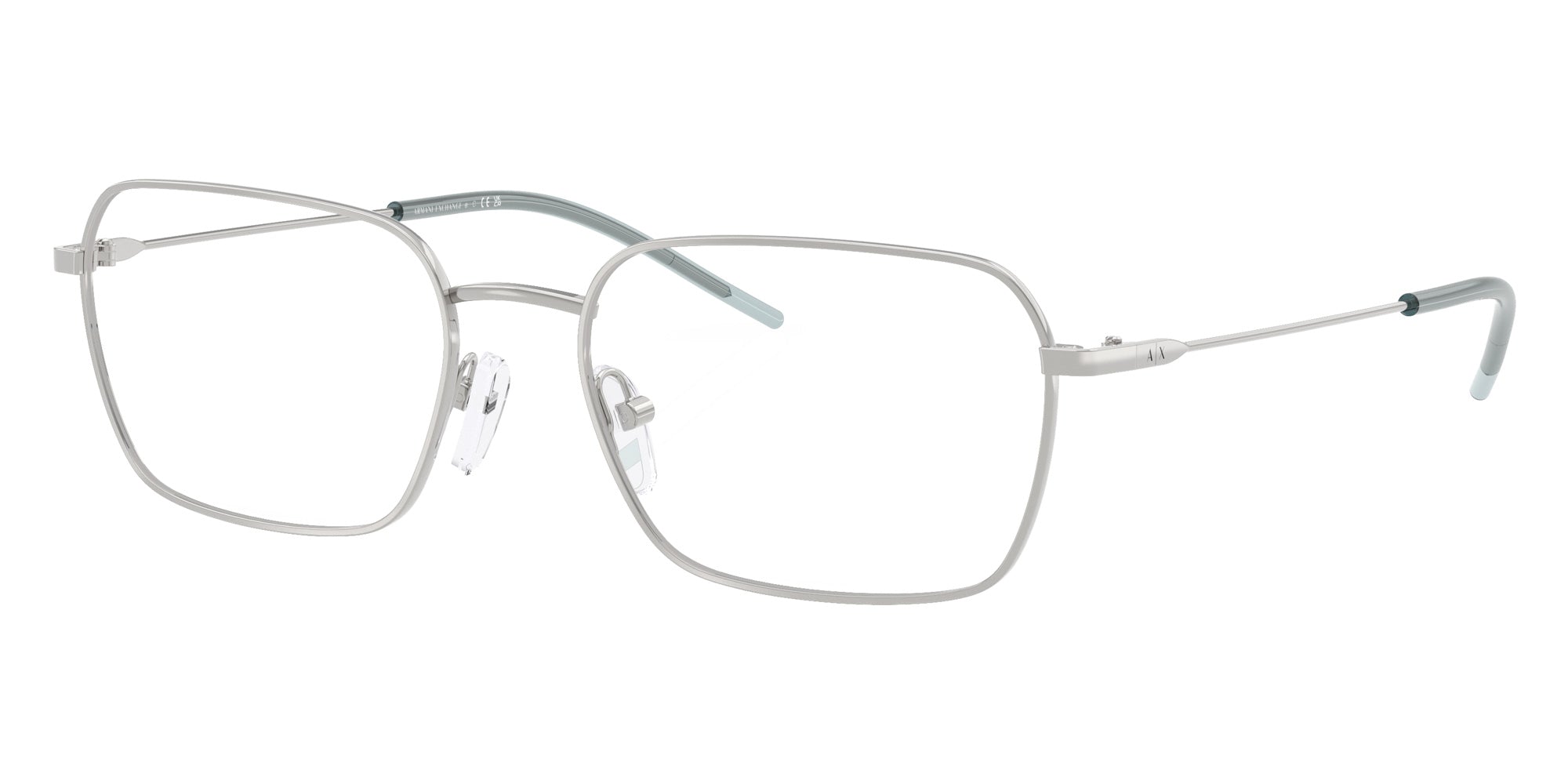 ARMANI EXCHANGE AX1072 6045 53 - Shiny Silver #id:ax10726045_s:102105