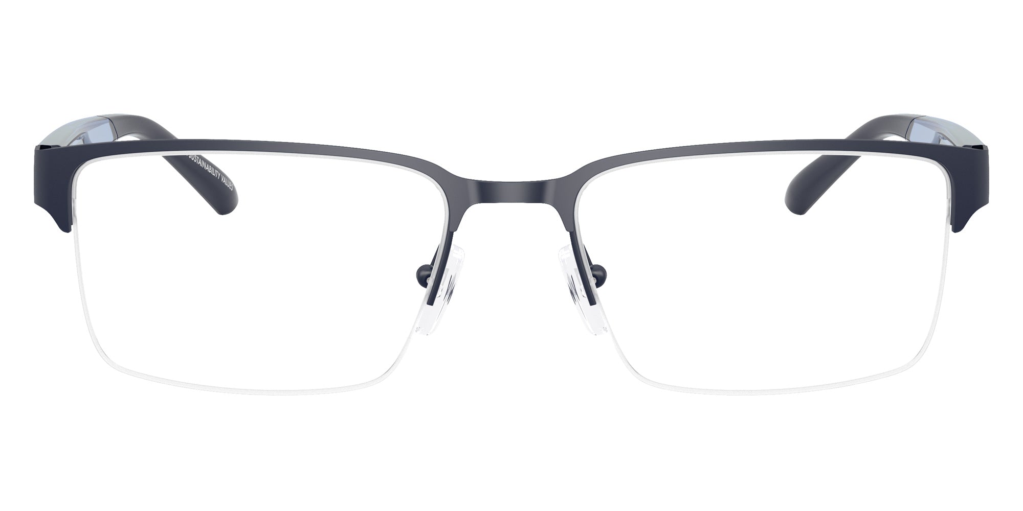 ARMANI EXCHANGE AX1075 6130 55 - Matte Blue #id:ax10756130_s:104120