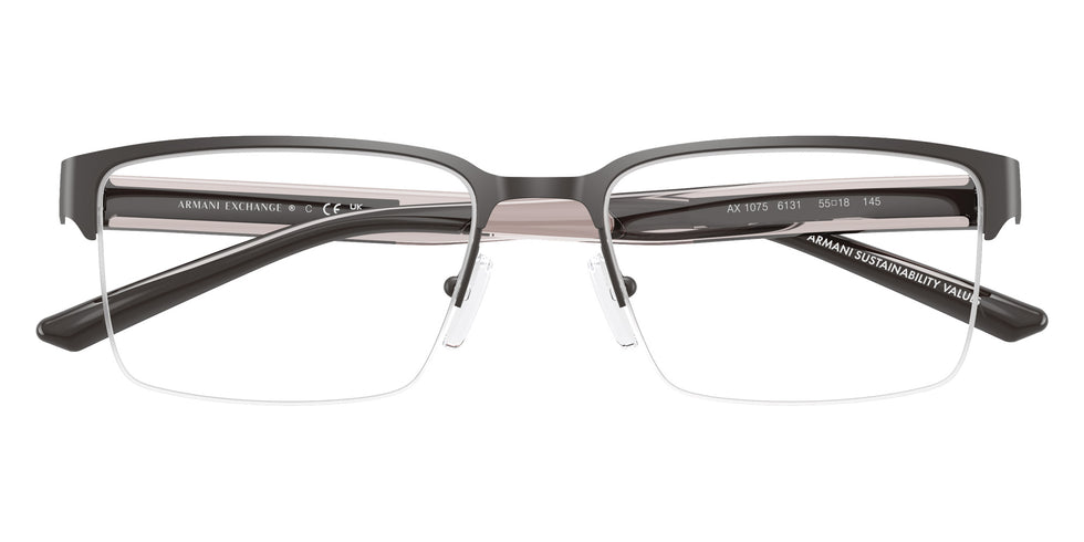 ARMANI EXCHANGE AX1075 6131 55 - Matte Brown #id:ax10756131_s:106100