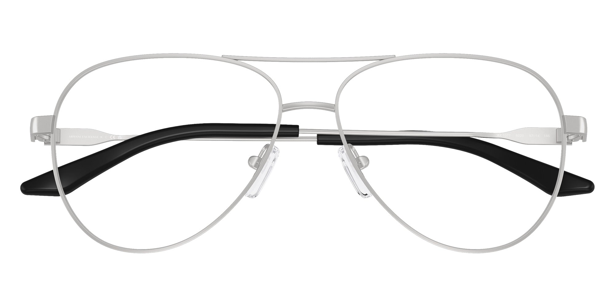 ARMANI EXCHANGE AX1077 6020 57 - Matte Silver #id:ax10776020_s:100100