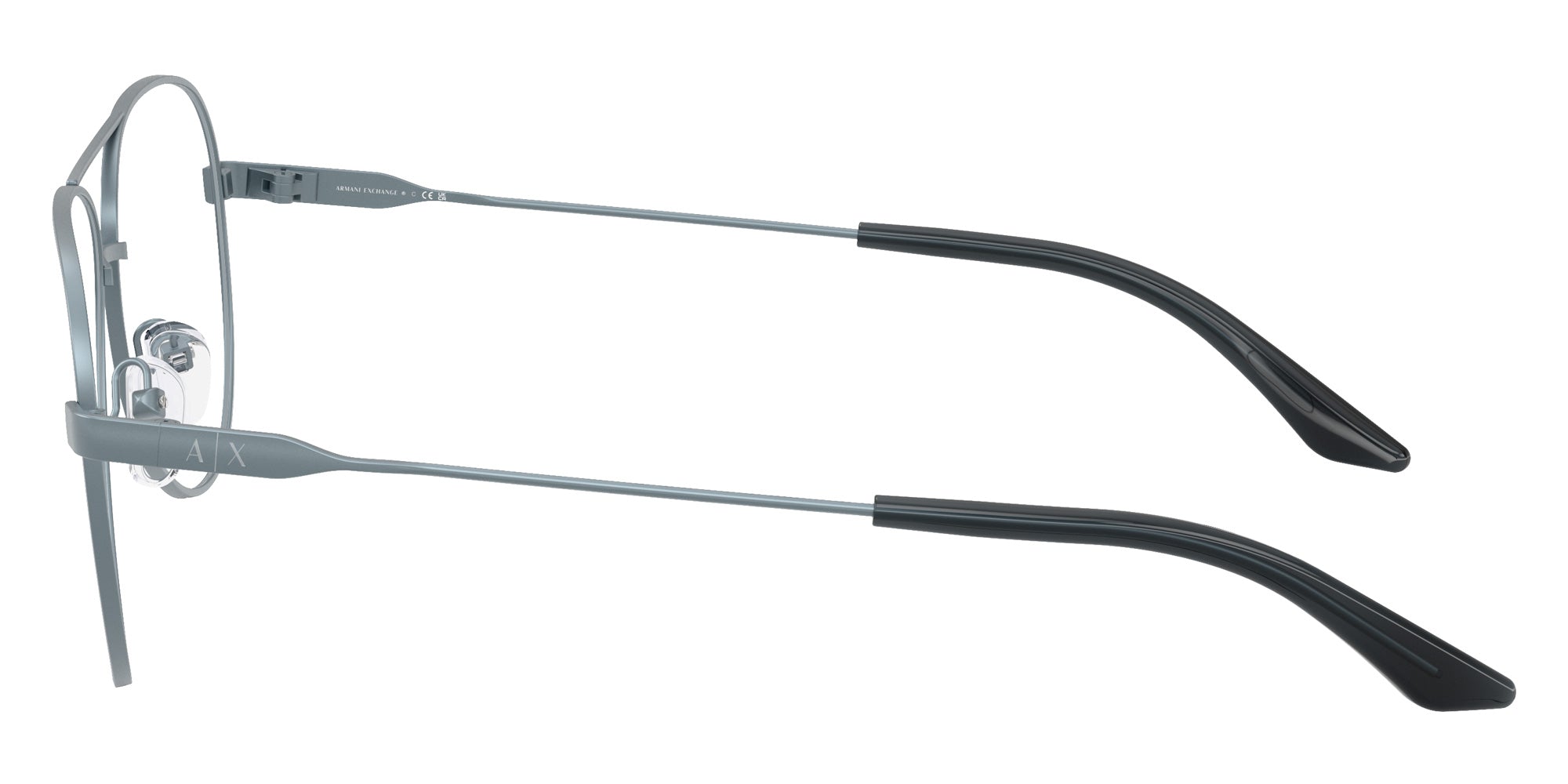 ARMANI EXCHANGE AX1077 6132 57 - Metalized Matte Blue #id:ax10776132_s:104110