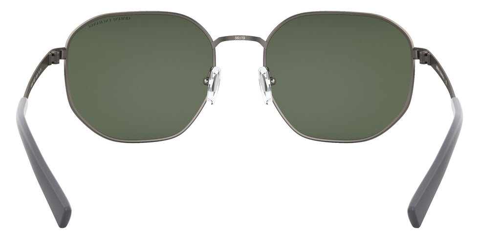 ARMANI EXCHANGE AX2036S 600371 56 - Matte Gunmetal / Green #id:ax2036s600371_s:100115