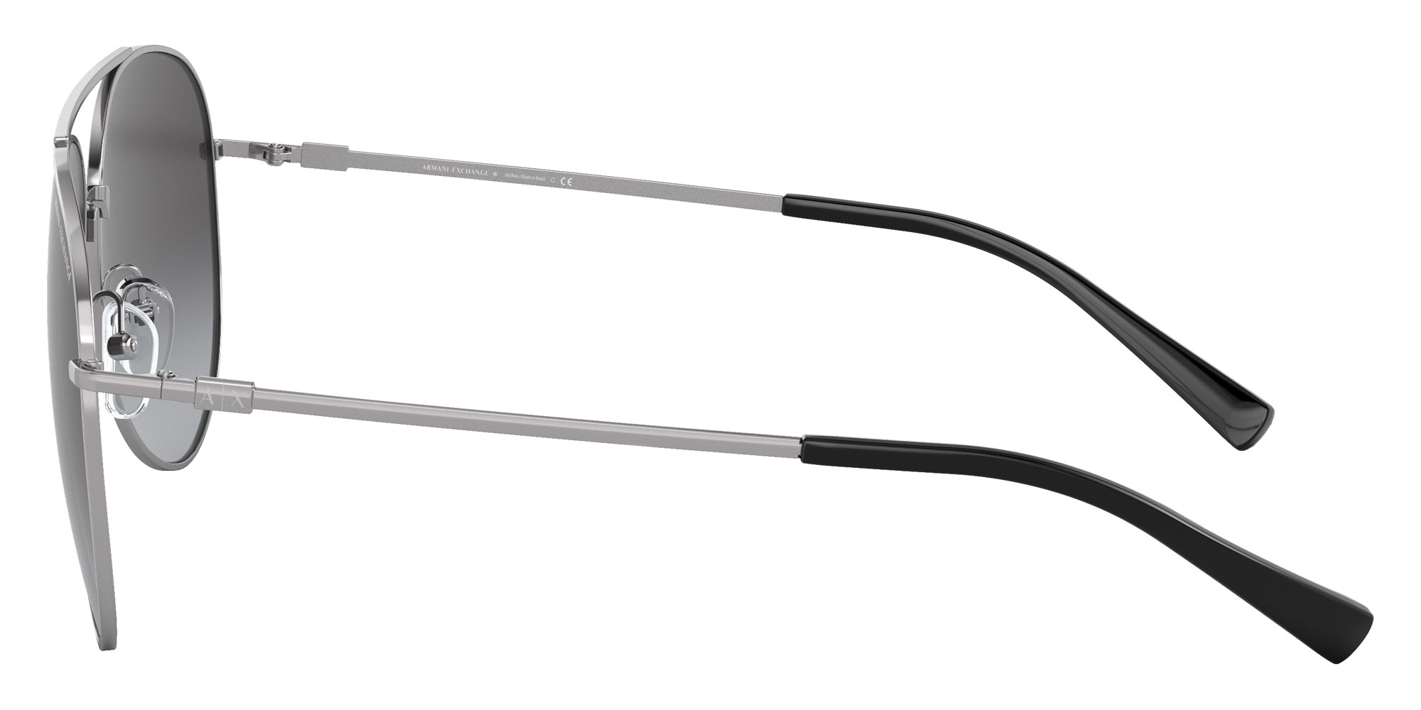 ARMANI EXCHANGE AX2043S 60038G 59 - Shiny Gunmetal / Gray Gradient #id:ax2043s60038g_s:100110