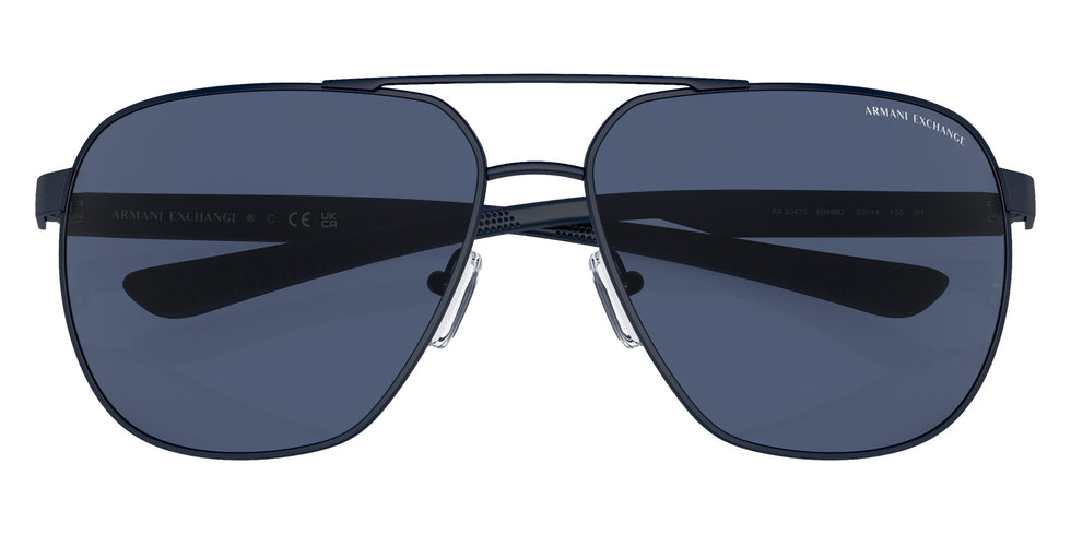 ARMANI EXCHANGE AX2047S 609980 63 - Matte Blue / Dark Blue #id:ax2047s609980_s:100120