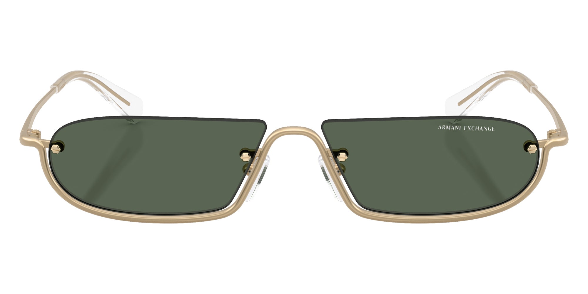 ARMANI EXCHANGE AX2058S 612171 58 - Matte Pale Gold / Green #id:ax2058s612171_s:100100
