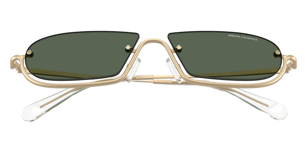 ARMANI EXCHANGE AX2058S 612171 58 - Matte Pale Gold / Green #id:ax2058s612171_s:100120