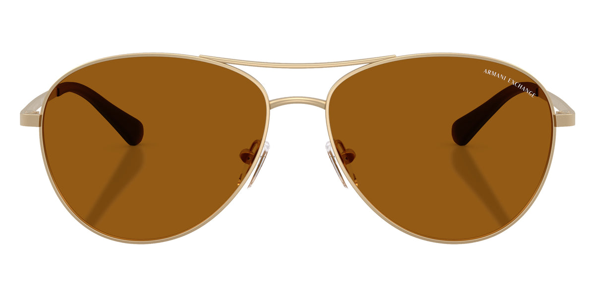 ARMANI EXCHANGE AX2061S 612163 59 - Matte Pale Gold / Dark Bronze #id:ax2061s612163_s:106100