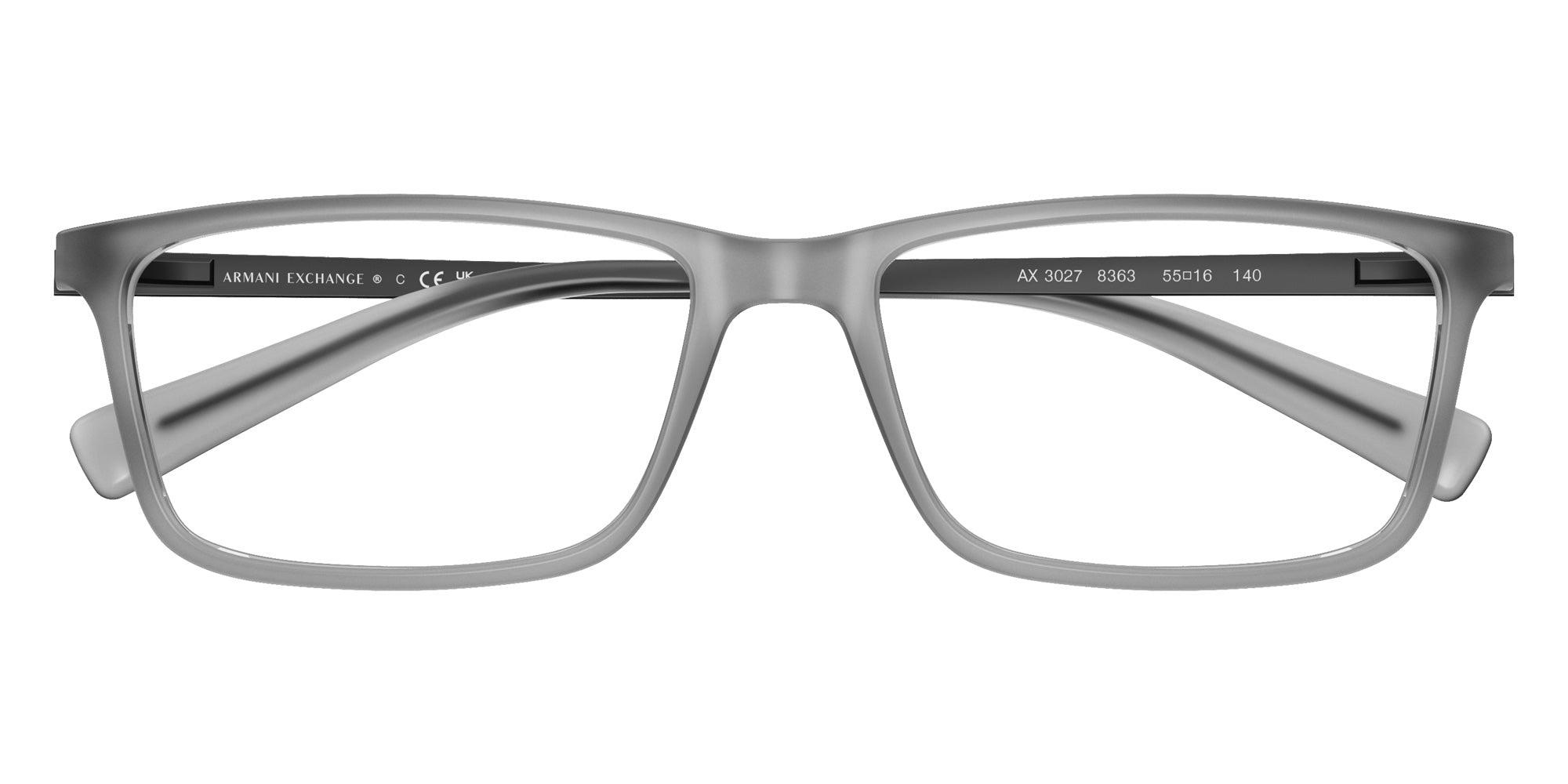 ARMANI EXCHANGE AX3027 8363 55 - Frosted Dark Gray #id:ax30278363_s:104120