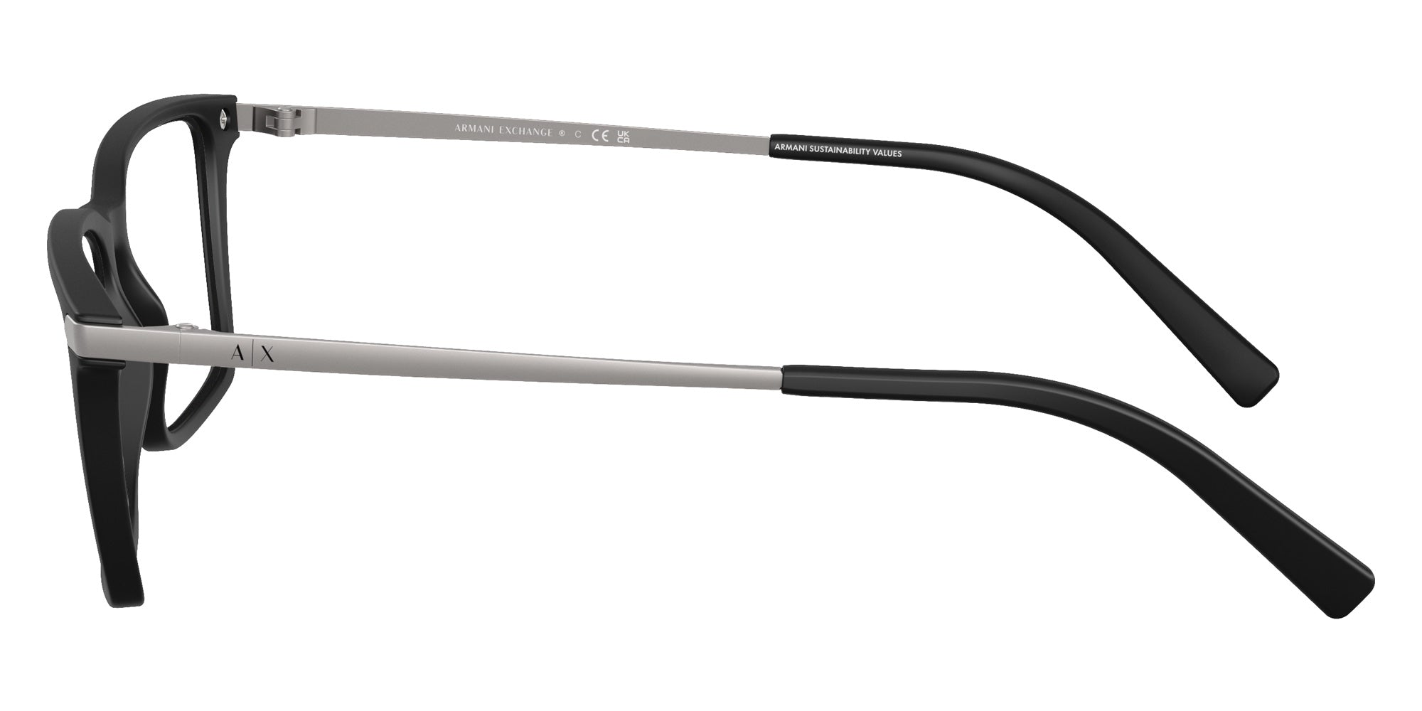 ARMANI EXCHANGE AX3077 8001 54 - Matte Black #id:ax30778001_s:100110