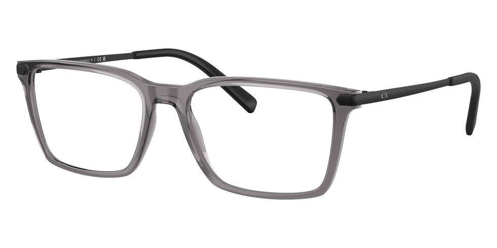 ARMANI EXCHANGE AX3077 8239 54 - Shiny Transparent Gray #id:ax30778239_s:100105