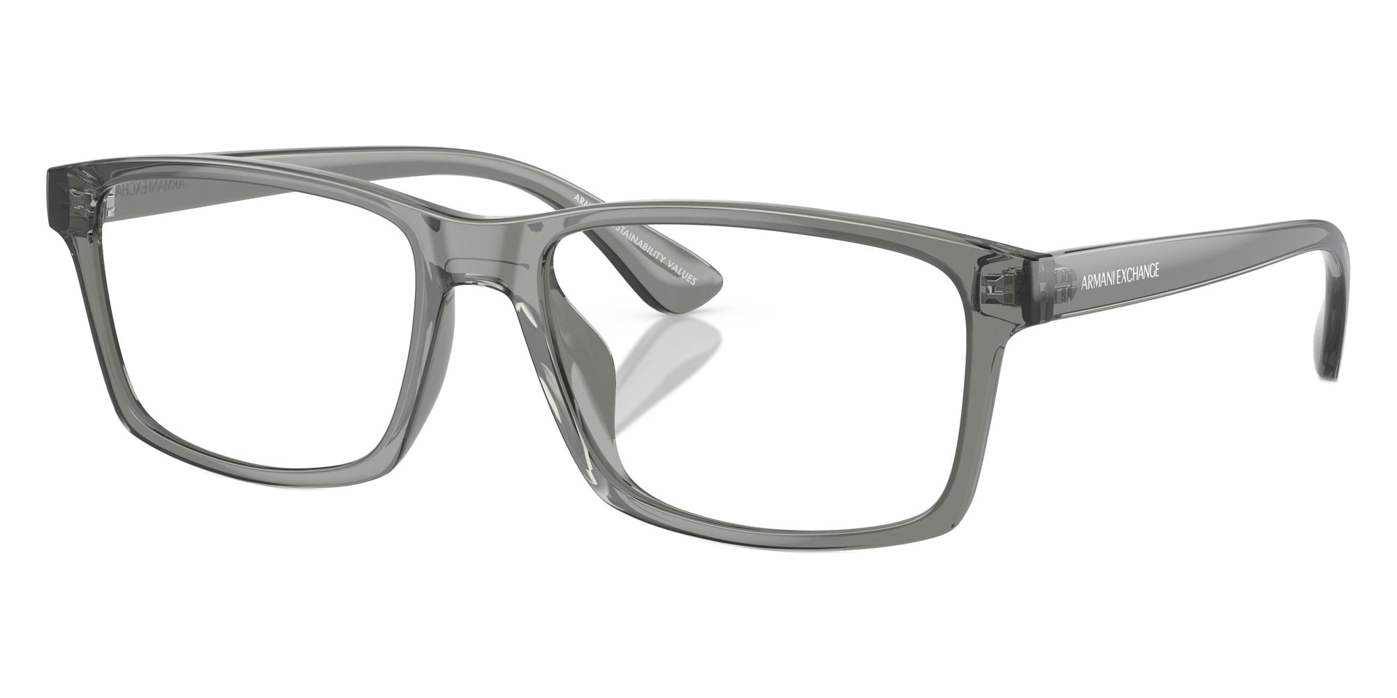 ARMANI EXCHANGE AX3083U 8239 54 - Transparent Gray #id:ax3083u8239_s:100105
