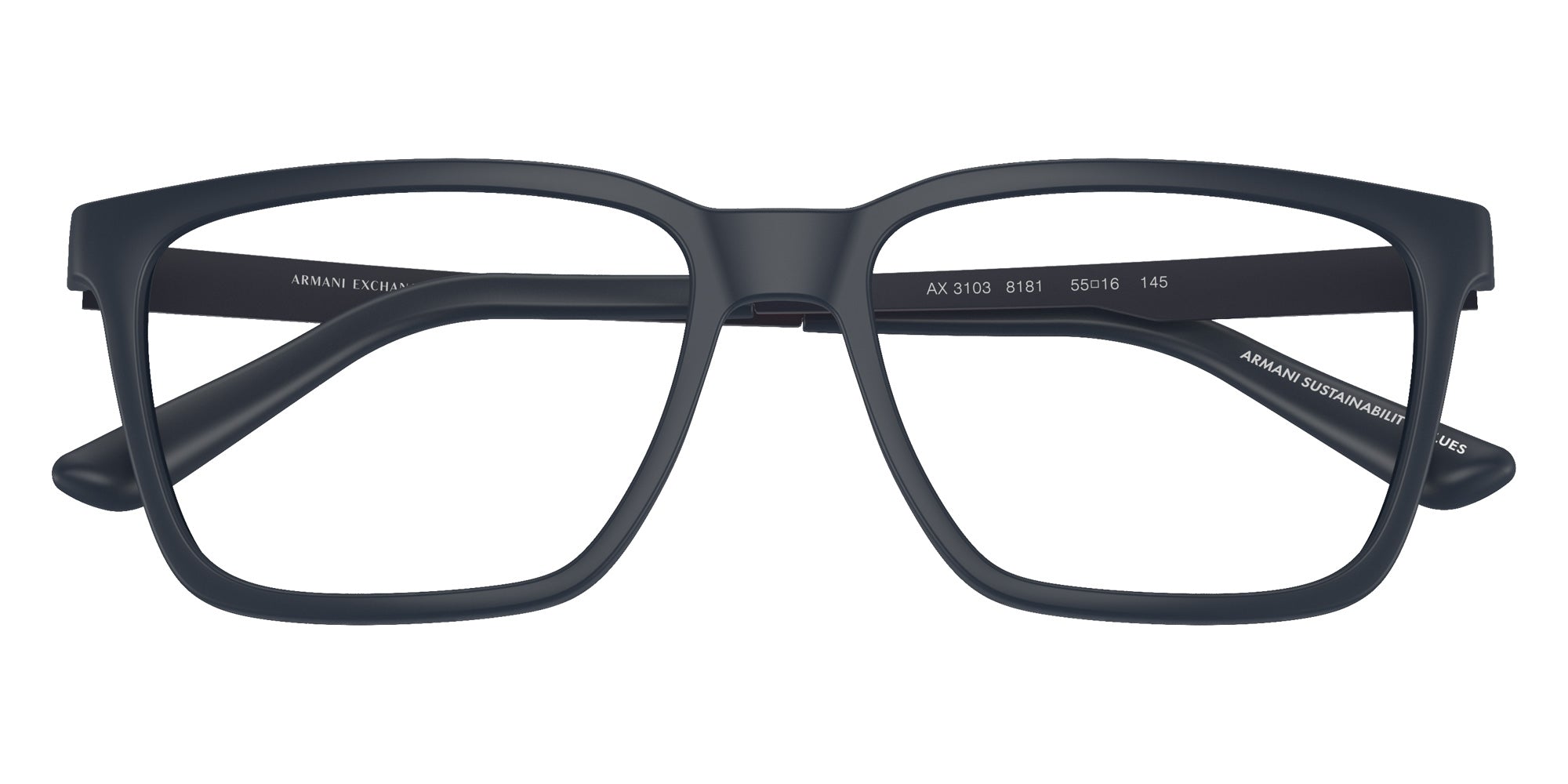 ARMANI EXCHANGE AX3103 8181 55 - Matte Blue #id:ax31038181_s:102120