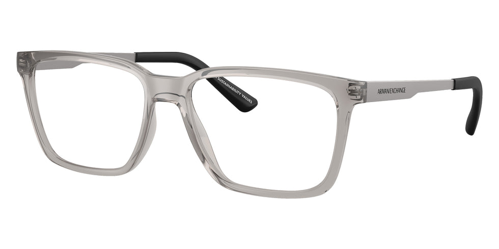 ARMANI EXCHANGE AX3103 8239 55 - Shiny Transparent Gray #id:ax31038239_s:100105