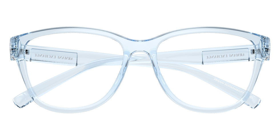 ARMANI EXCHANGE AX3111U 8345 54 - Shiny Transparent Blue #id:ax3111u8345_s:102100