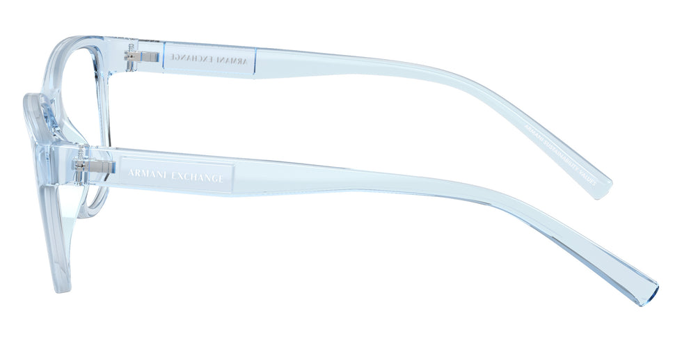 ARMANI EXCHANGE AX3111U 8345 54 - Shiny Transparent Blue #id:ax3111u8345_s:102110