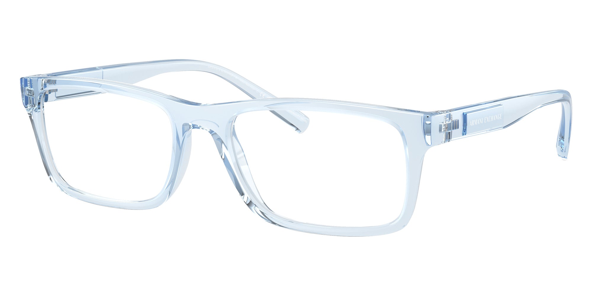 ARMANI EXCHANGE AX3115 8345 55 - Shiny Transparent Blue #id:ax31158345_s:100105