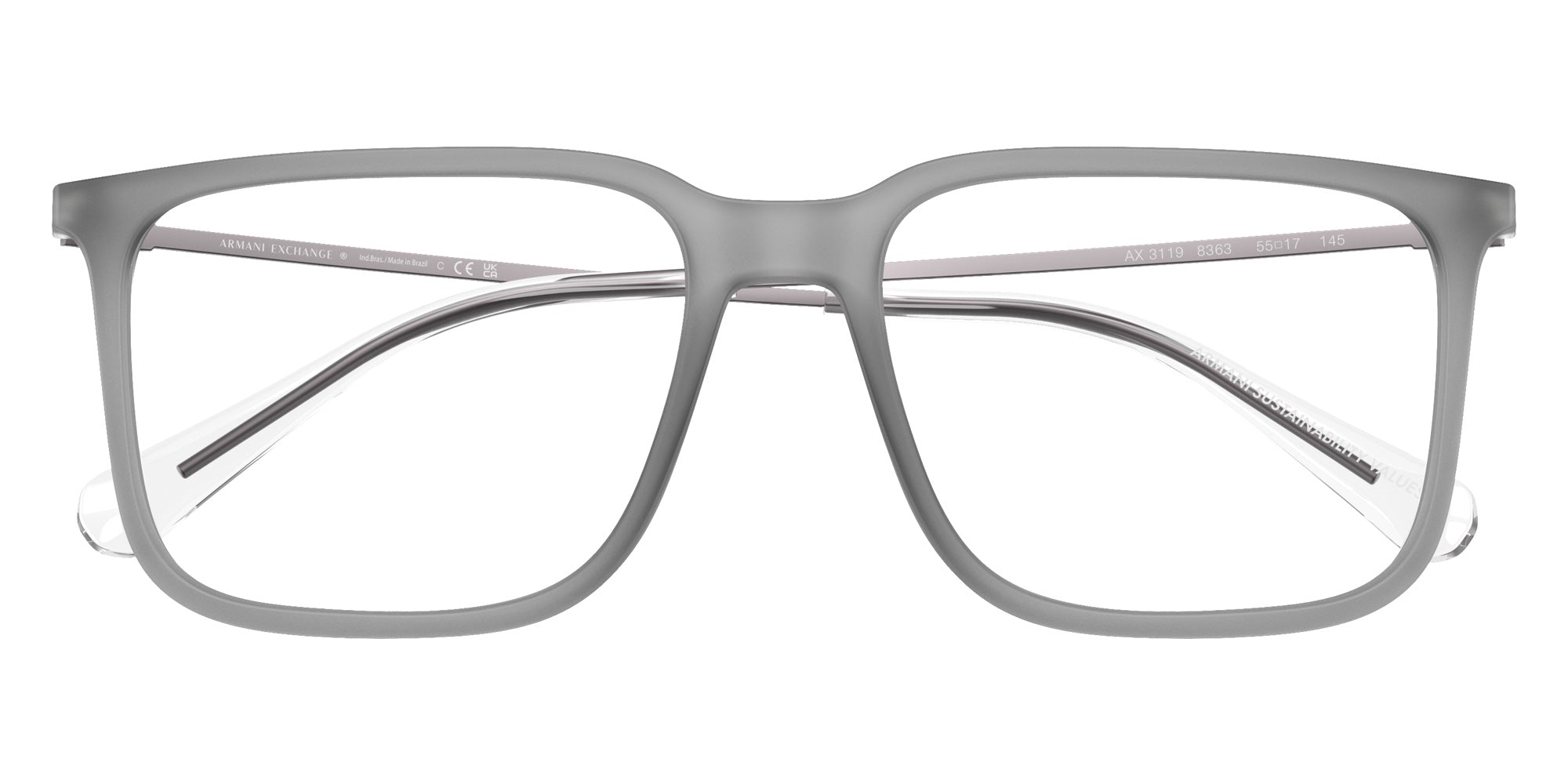 ARMANI EXCHANGE AX3119 8363 55 - Opalescent Gray #id:ax31198363_s:104120