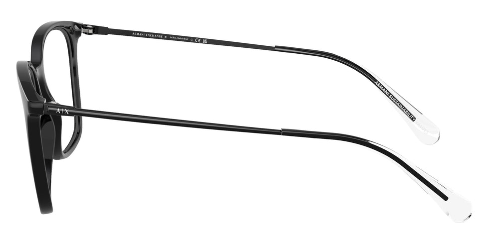 ARMANI EXCHANGE AX3120 8158 53 - Shiny Black #id:ax31208158_s:100110