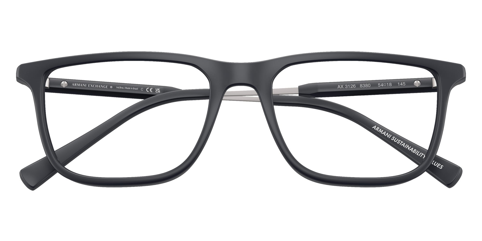 ARMANI EXCHANGE AX3126 8380 54 - Matte Blue #id:ax31268380_s:102120