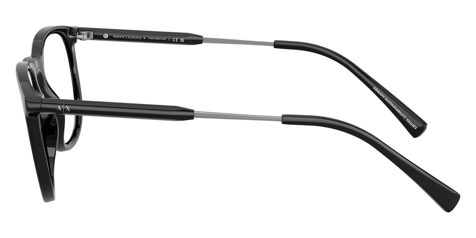 ARMANI EXCHANGE AX3127 8158 52 - Shiny Black #id:ax31278158_s:100110
