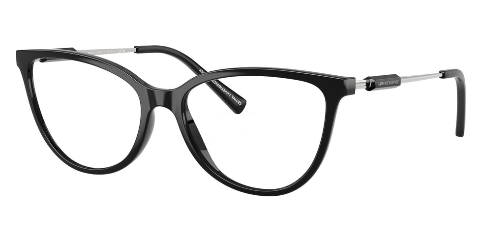 ARMANI EXCHANGE AX3128F 8158 54 - Shiny Black #id:ax3128f8158_s:100105