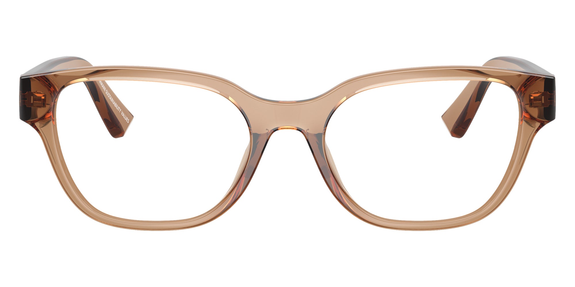 ARMANI EXCHANGE AX3134U 8396 53 - Shiny Transparent Brown #id:ax3134u8396_s:106100