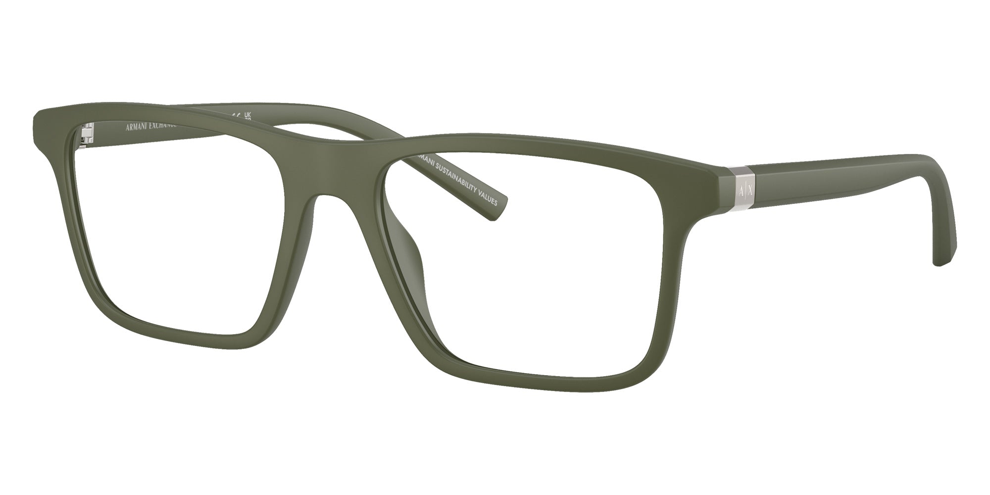 ARMANI EXCHANGE AX3136U 8301 55 - Matte Green #id:ax3136u8301_s:102105