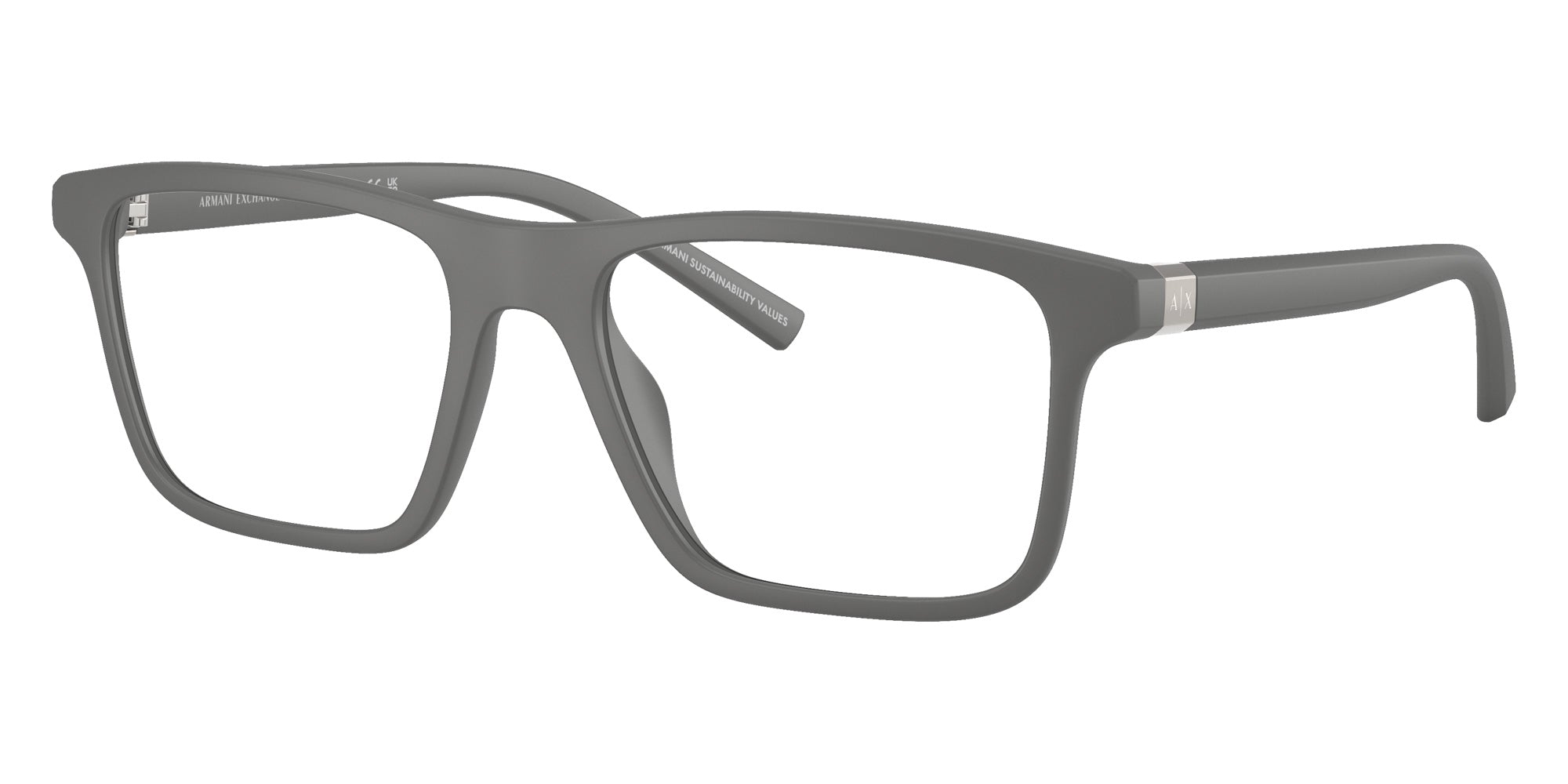 ARMANI EXCHANGE AX3136U 8400 55 - Matte Gray #id:ax3136u8400_s:106105