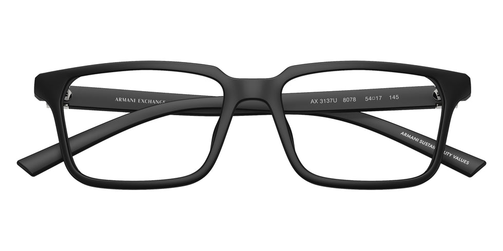 ARMANI EXCHANGE AX3137U 8078 54 - Matte Black #id:ax3137u8078_s:100100