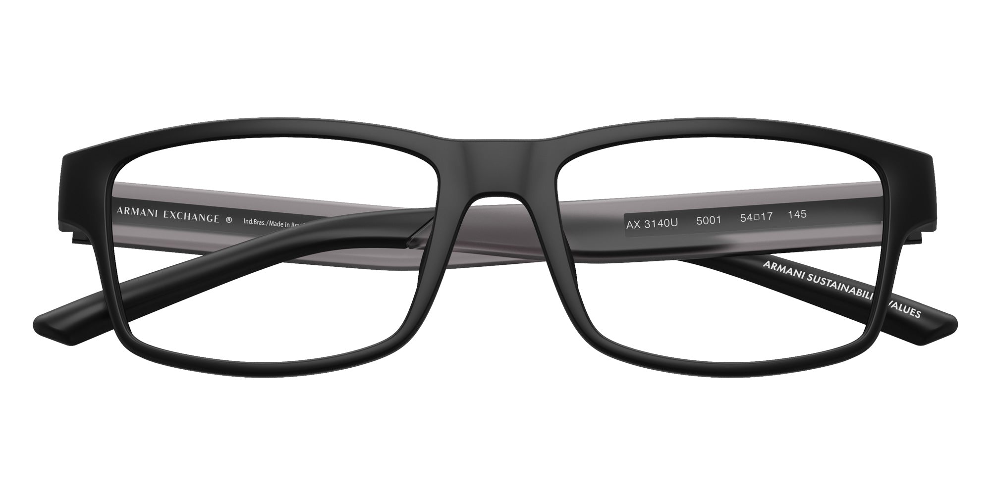 ARMANI EXCHANGE AX3140U 5001 54 - Matte Black #id:ax3140u5001_s:100100