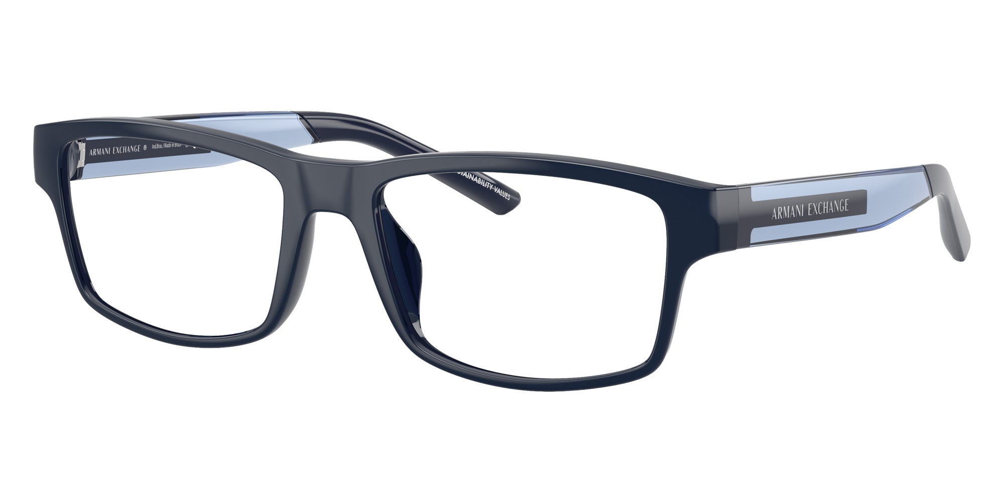 ARMANI EXCHANGE AX3140U 8404 54 - Shiny Blue #id:ax3140u8404_s:104105