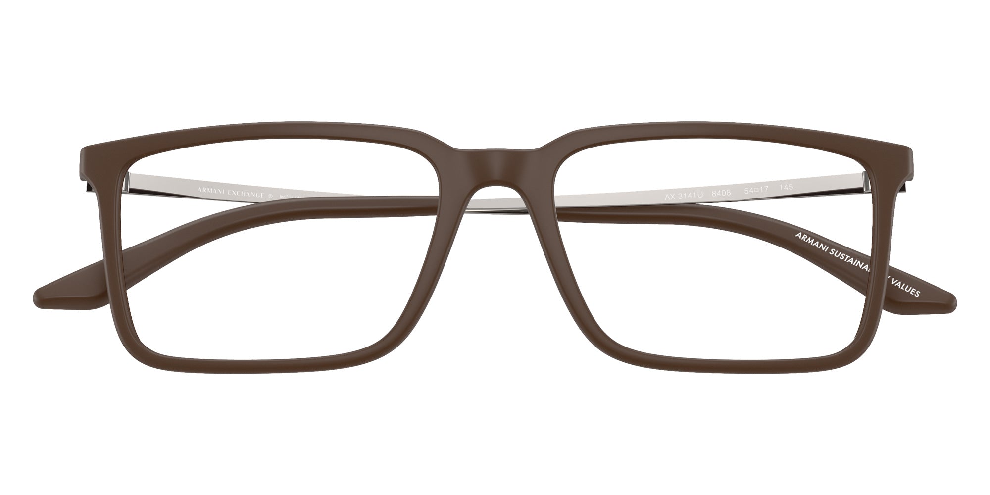 ARMANI EXCHANGE AX3141U 8408 54 - Matte Brown #id:ax3141u8408_s:106100