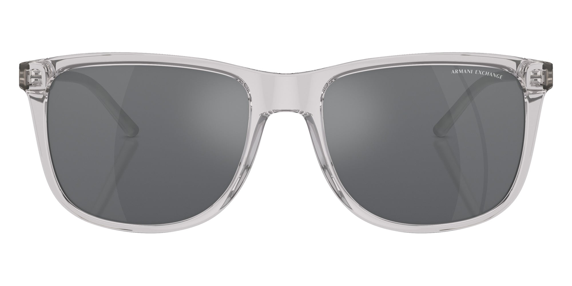 ARMANI EXCHANGE AX4070S 82396G 57 - Shiny Gray / Mirrored Black #id:ax4070s82396g_s:100100