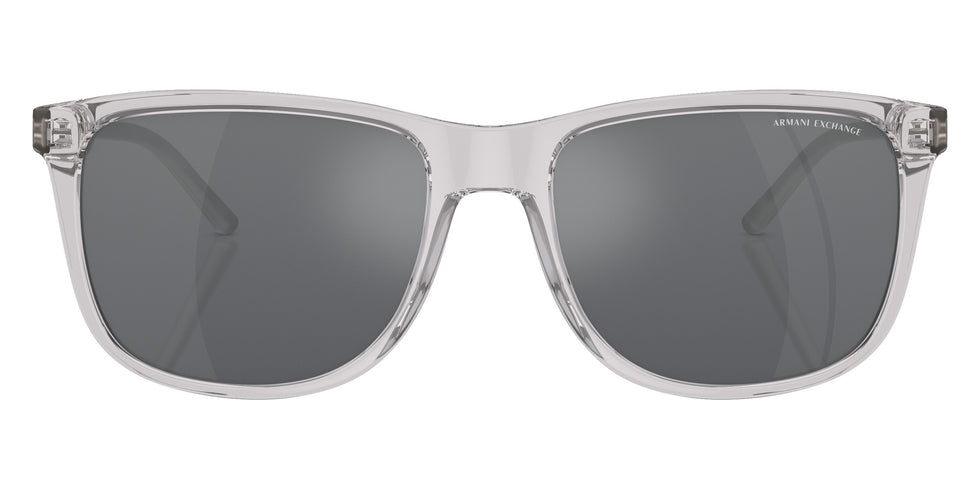 ARMANI EXCHANGE AX4070S 82396G 57 - Shiny Gray / Mirrored Black #id:ax4070s82396g_s:100100