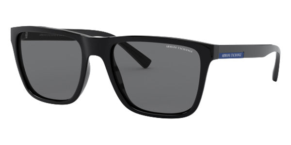 ARMANI EXCHANGE AX4080S 815881 57 - Shiny Black / Gray Polarized #id:ax4080s815881_s:100100