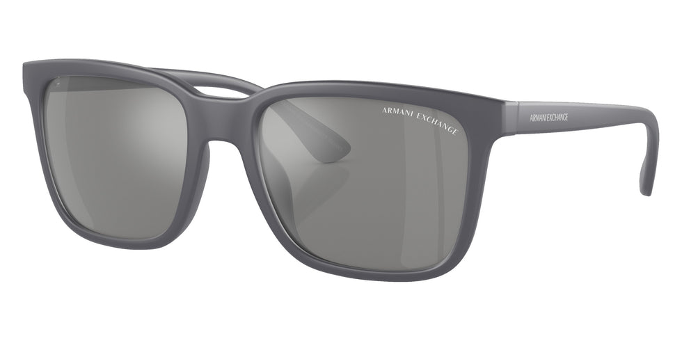 ARMANI EXCHANGE AX4112SU 8294Z3 55 - Matte Gray / Gray Mirrored Silver Polarized #id:ax4112su8294z3_s:102105