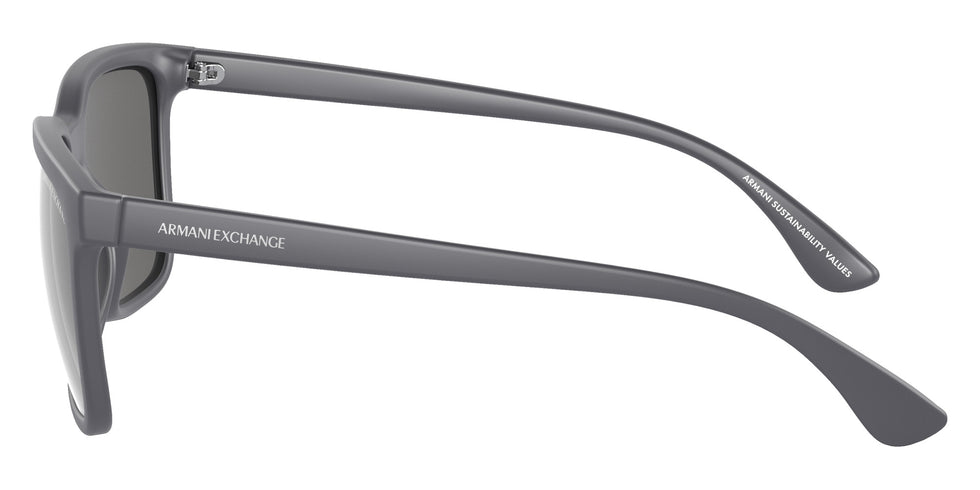 ARMANI EXCHANGE AX4112SU 8294Z3 55 - Matte Gray / Gray Mirrored Silver Polarized #id:ax4112su8294z3_s:102110