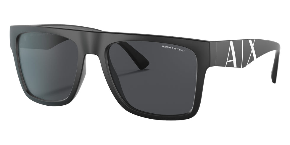 ARMANI EXCHANGE AX4113S 807887 55 - Matte Black / Dark Gray #id:ax4113s807887_s:100105